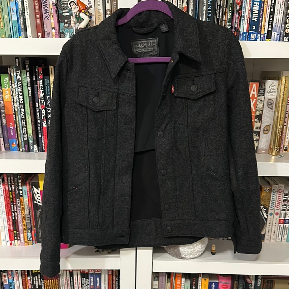 Levi's Dark Gray Denim Jacket